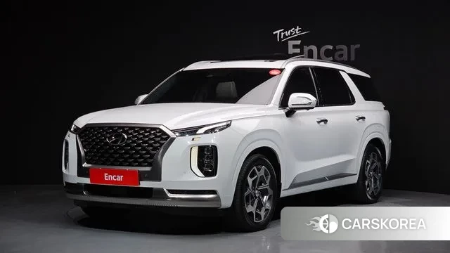 Hyundai Palisade 2022 Белый из Кореи