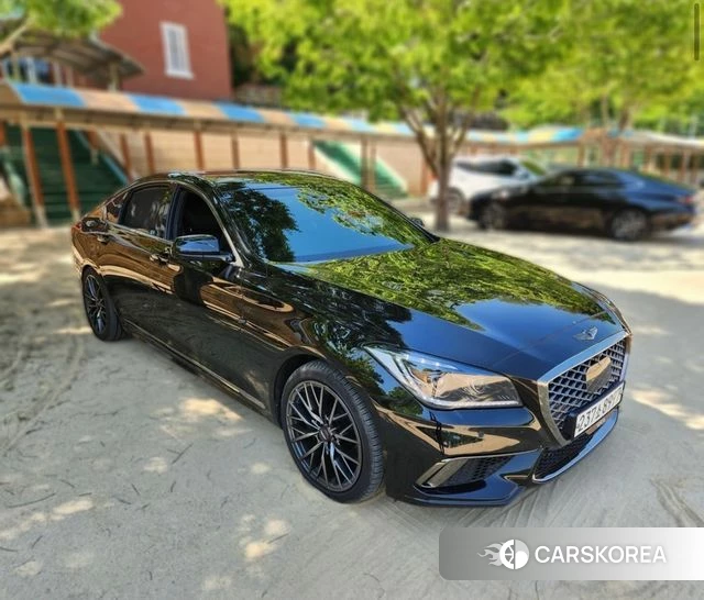 Genesis G80 2018 Черный из Кореи