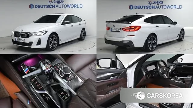 BMW 6 Series GT (G32) 2022 Белый из Кореи