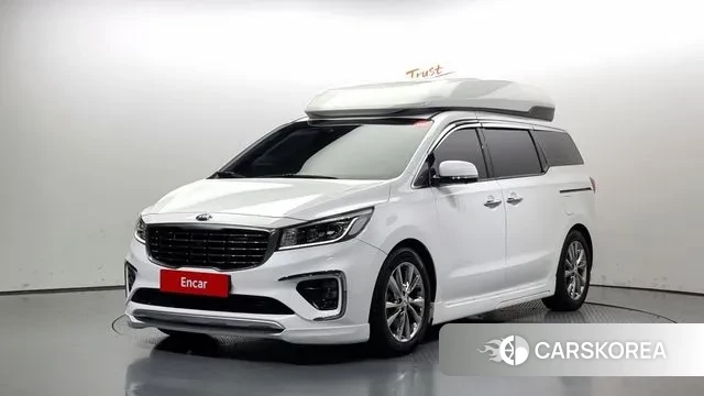 Kia The New Carnival 2019 Белый из Кореи