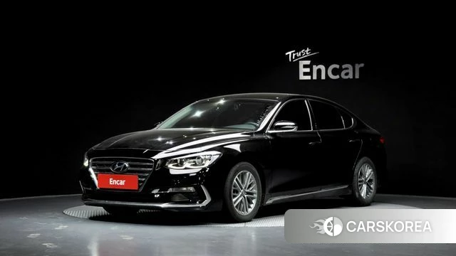 Hyundai Grandeur IG 2018 Черный из Кореи