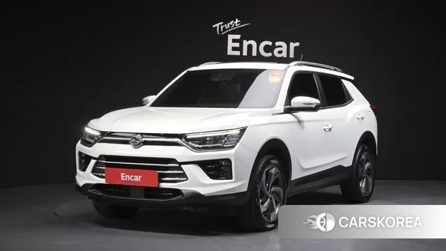 Ssangyong Beautiful Korando 2021 Белый из Кореи