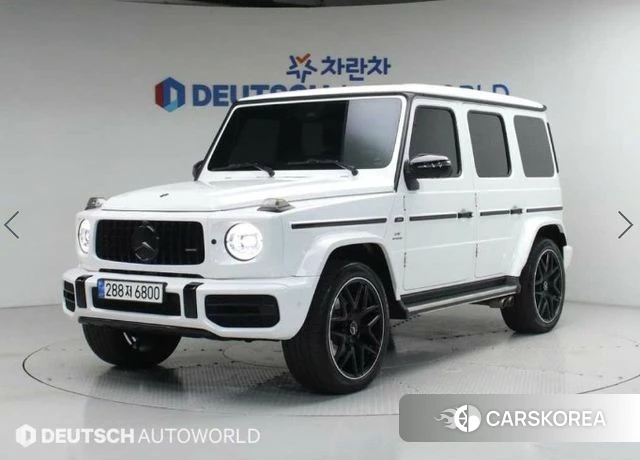 Mercedes-Benz G-Class W463b 2021 Белый из Кореи