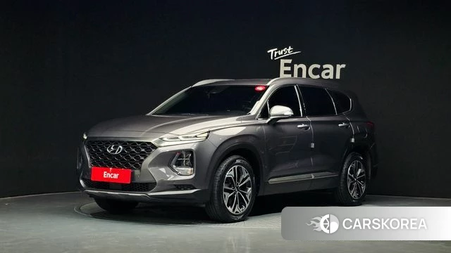 Hyundai Santa Fe TM 2018 Серый из Кореи