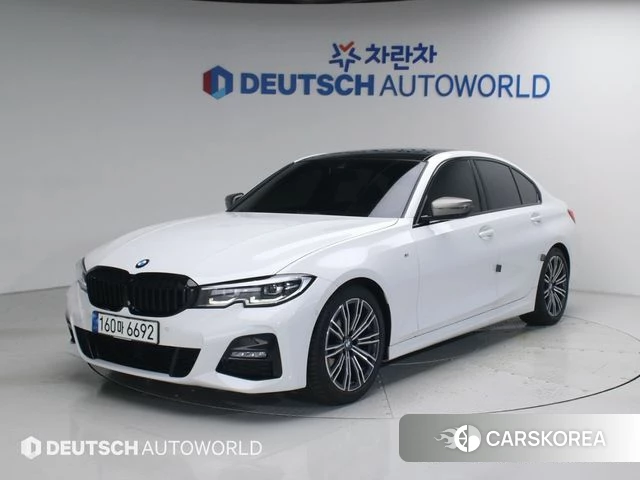 BMW 3 Series (G20) 2021 Белый из Кореи