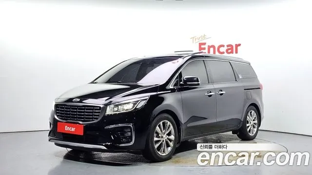 Kia The New Carnival 2020 Черный из Кореи
