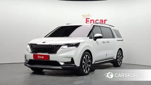 Kia Carnival 4th generation 2021 Белый из Кореи