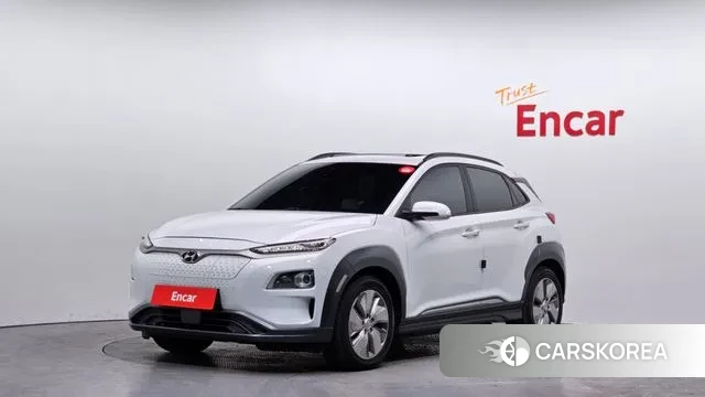 Hyundai Kona Electric 2020 Белый из Кореи