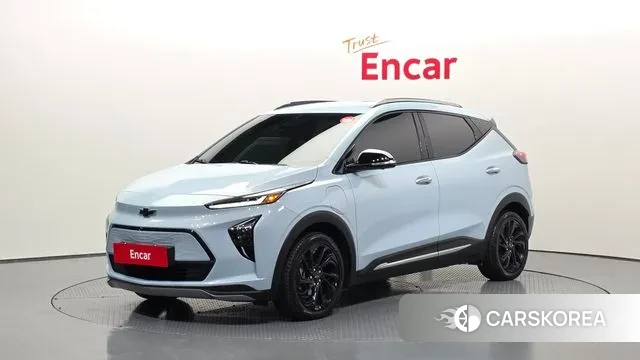 Chevrolet (GM Daewoo) Bolt EUV 2022 Небесно-голубой из Кореи