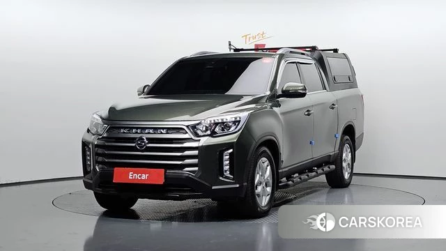 Ssangyong The New Rexton Sports Cannes 2022 Зеленый из Кореи