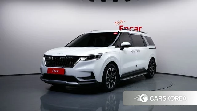 Kia Carnival 4th generation 2023 Белый из Кореи