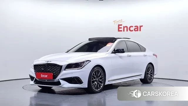 Genesis G80 2018 Белый из Кореи