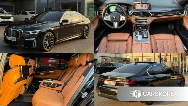 BMW 7 Series (G11) 2019 Черный из Кореи