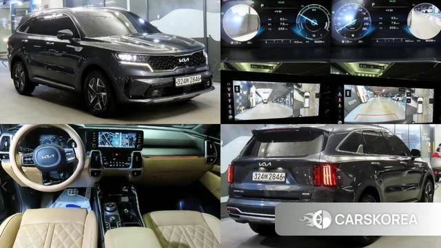 Kia Sorento 4th Generation 2023 Серый из Кореи