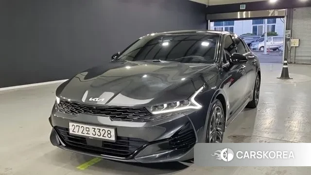 Kia K5 3rd generation 2023 Серый из Кореи