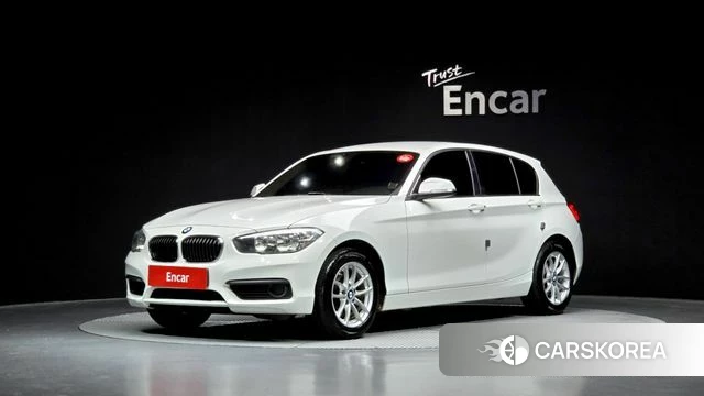 BMW 1 Series (F20) 2018 Белый из Кореи
