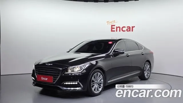 Genesis G80 2018 Черный из Кореи