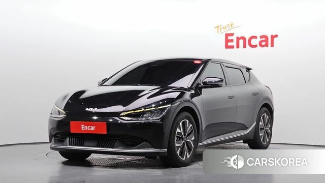 Kia EV6 2022 Черный из Кореи