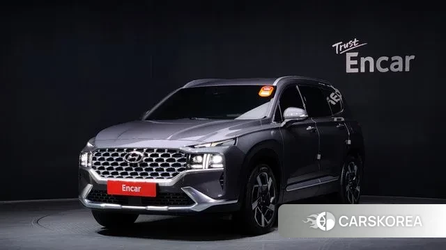 Hyundai The New Santa Fe 2021 Серый из Кореи