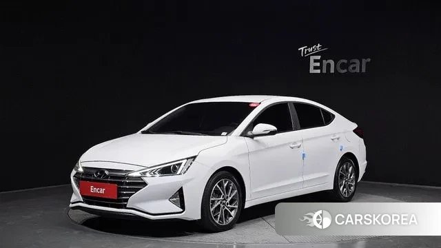 Hyundai The New Avante AD 2019 Белый из Кореи