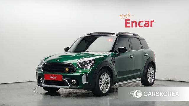 Mini Cooper Countryman 2023 Зеленый из Кореи