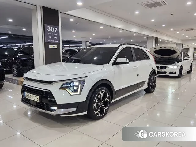 Kia Di Ol Nu Niro 2022 Белый из Кореи