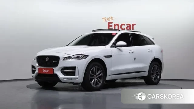 Jaguar F-PACE 2018 Белый из Кореи