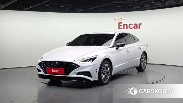 Hyundai Sonata (DN8) 2022 Белый из Кореи