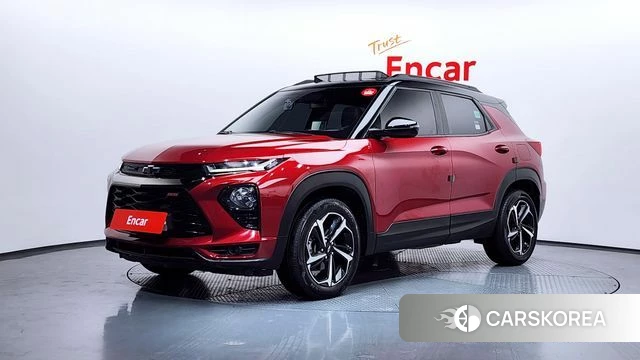 Chevrolet (GM Daewoo) Trailblazer 2020 Красный из Кореи