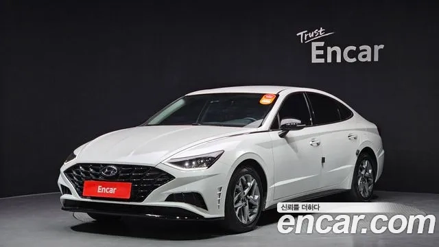 Hyundai Sonata (DN8) 2022 Белый из Кореи