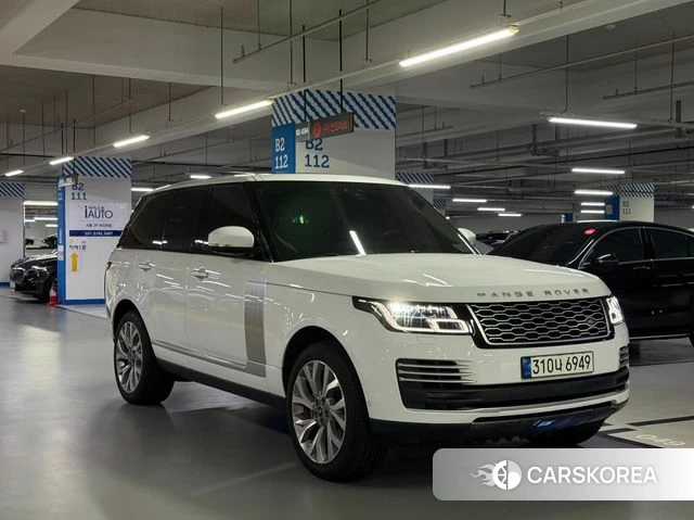 Land Rover Range Rover 4th Generation 2021 Белый из Кореи