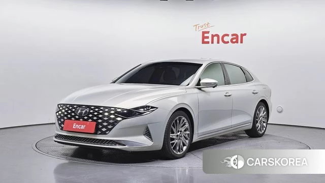 Hyundai The New Grandeur IG 2021 Светло-серебряный цвет из Кореи