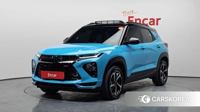 Chevrolet (GM Daewoo) Trailblazer 2020 Синий из Кореи