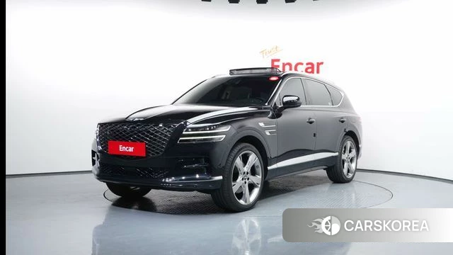 Genesis GV80 2021 Черный из Кореи