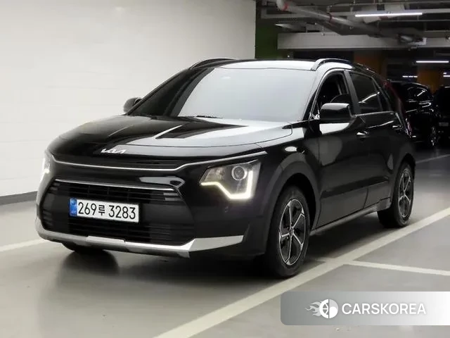 Kia Di Ol Nu Niro 2023 Черный из Кореи