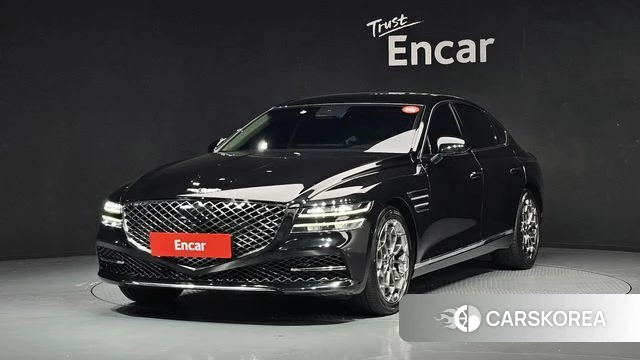Genesis G80 (RG3) 2020 Черный из Кореи