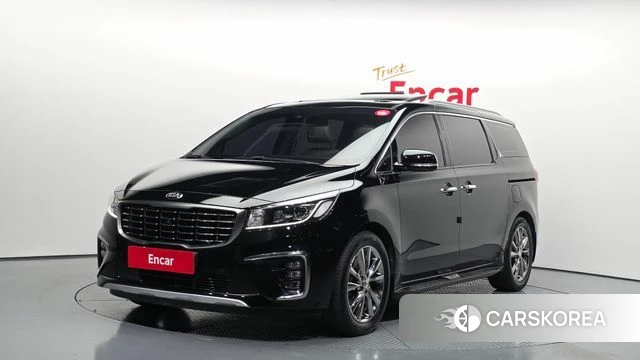 Kia The New Carnival 2018 Черный из Кореи