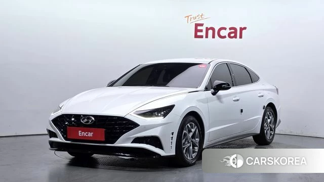 Hyundai Sonata (DN8) 2022 Белый из Кореи