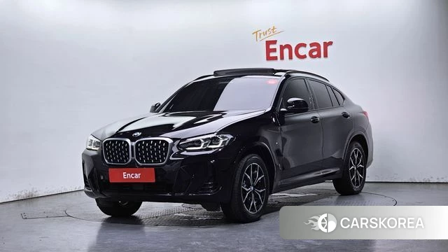 BMW X4 (G02) 2023 Черный из Кореи