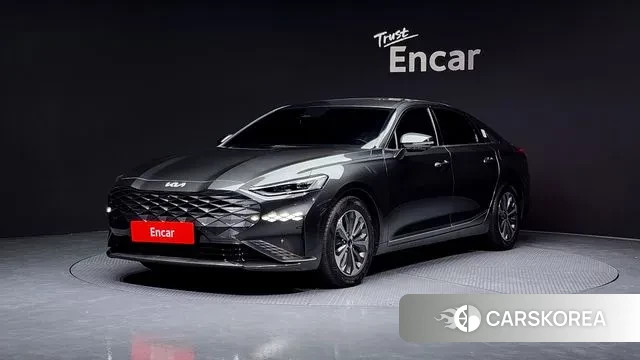 Kia K8 Hybrid 2022 Серый из Кореи