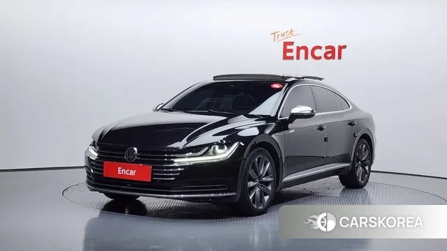 Volkswagen Arteon 2020 Черный из Кореи