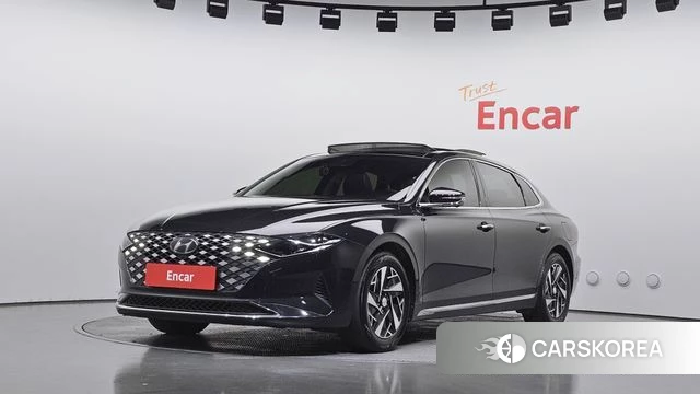 Hyundai The New Grandeur IG Hybrid 2022 Черный из Кореи