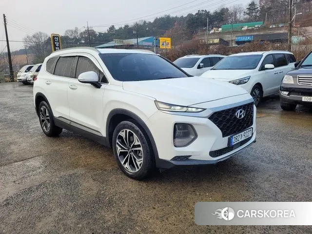 Hyundai Santa Fe TM 2018 Белый из Кореи