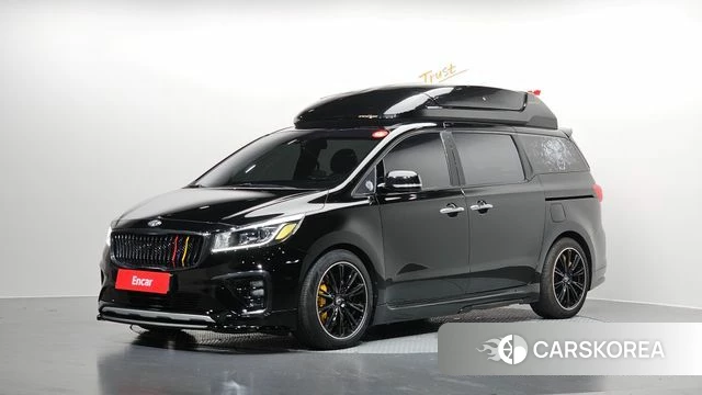 Kia The New Carnival 2019 Черный из Кореи