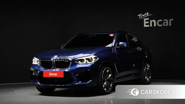 BMW X4M (G02) 2020 Синий из Кореи