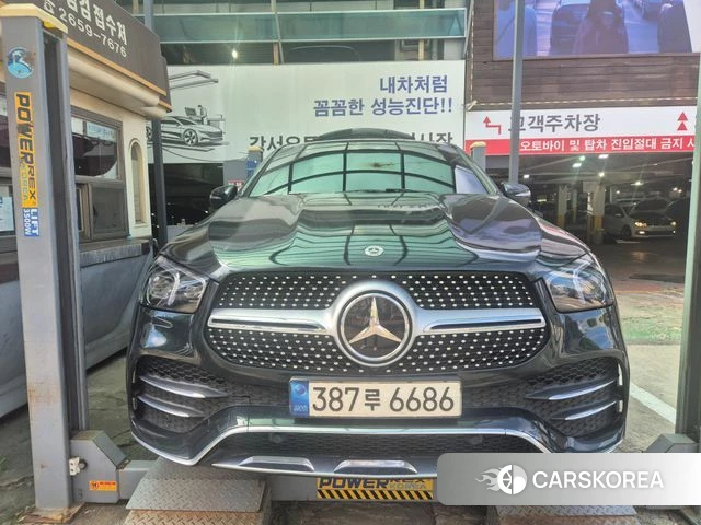 Mercedes-Benz GLE-Class W167 2021 Светло-зеленый из Кореи