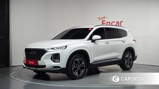 Hyundai Santa Fe TM 2019 Белый из Кореи