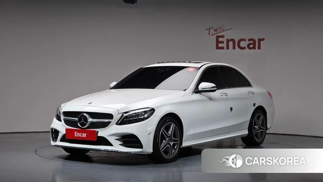 Mercedes-Benz C-Class W205 2020 Белый из Кореи