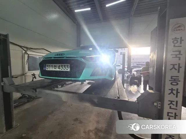 Audi R8 (4S) 2021 Синий из Кореи