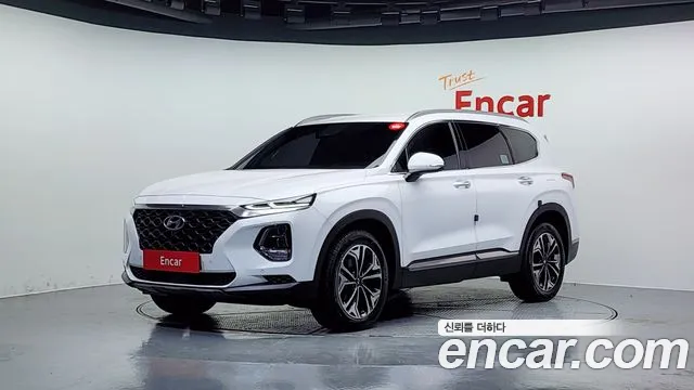 Hyundai Santa Fe TM 2019 Белый из Кореи